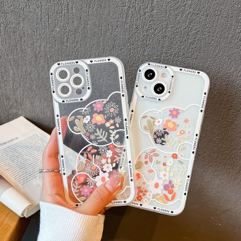 Чехол Ins Love Heart с рисунком для Iphone 14, силиконовые чехлы Funda Iphone 11 12 13 Pro Max 7 Plus 8 X Xs Max Se 2022 Xr, чехол