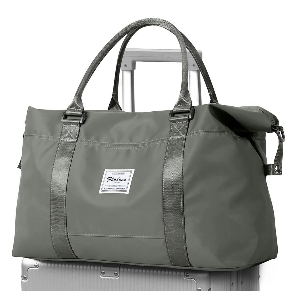 Дорожная сумка, спортивная сумка-тоут для спортзала, сумки для ночных поездок на выходные для женщин с чехлом-тележкой, складная сумка для ручной клади