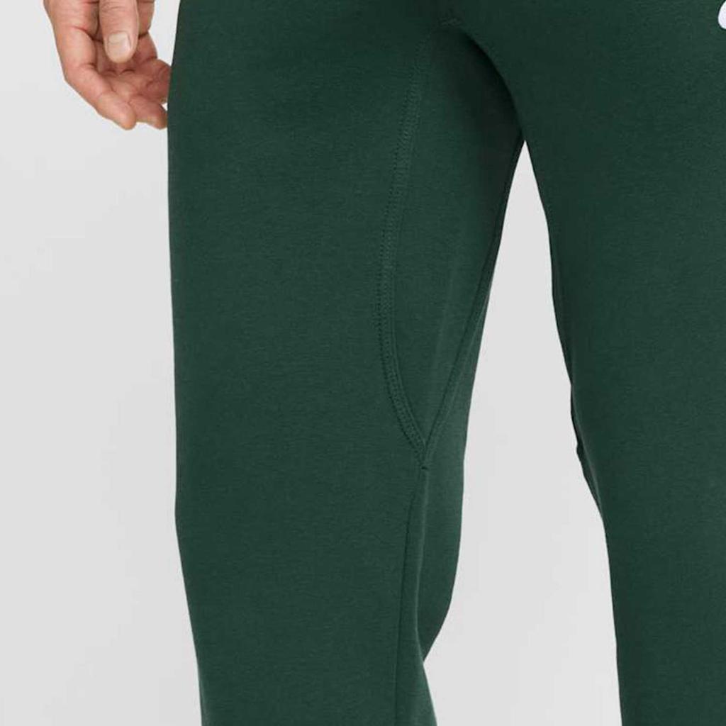Nike Спортивные штаны Club FLEECE с логотипом бренда, удобные, с мягкой флисовой подкладкой, вязаные, мужские, зеленые 623455-323