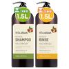 Vita Argan Large-capacity Mildly Acidic Shampoo + Conditioner, 1 Set, 1500ml