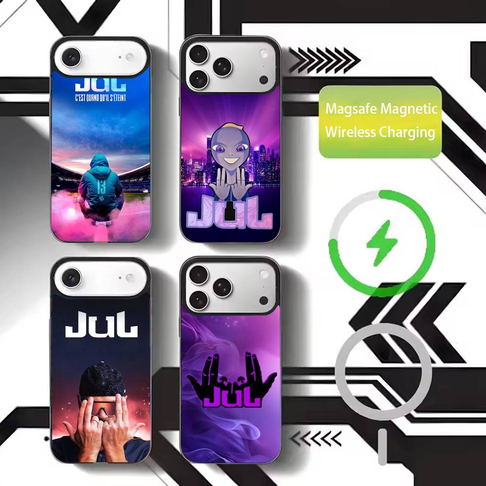 Rapper J-JuL C'est Pas Des Lol Phone Case For iPhone17,16,15,14,13,12,11 Plus,Pro Max Magnetic For Magsafe Wireless Charging