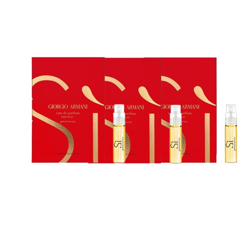Armani Beloved пробник Si Passione Intense женский парфюм пробник EDP 1,2 мл*3