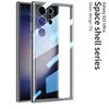Ультратонкий прозрачный защитный чехол для Samsung Galaxy S23 Ultra 5G, мягкие чехлы из ПК + ТПУ, противоударный чехол для телефона, чехлы