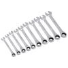 Amazon Basics High Torque Gear Set Wrench, 10-Piece