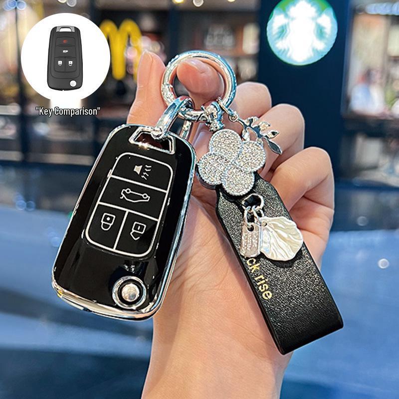 Женский чехол для ключей для Buick Excelle, Verano, Regal, LaCrosse, Envision и Encore