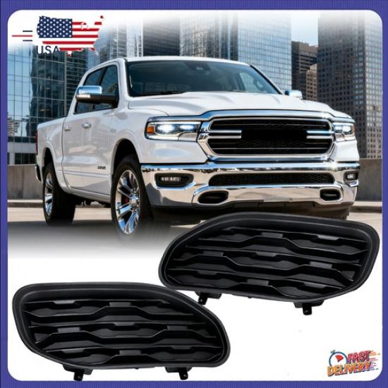 For Dodge RAM 1500 Left & Right Tow Hook Cover Replace 68414296AA