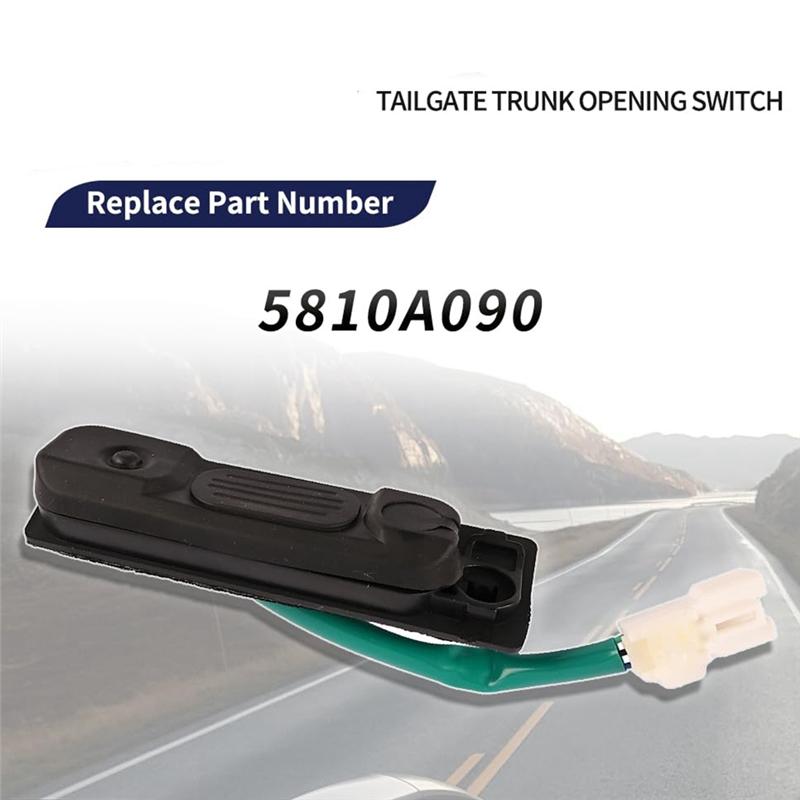 Precise Car Rear Trunk Lid Lock Release Handle Tailgate Switch Button 5810A090 For Mitsubishi Outlander Sport ASX RVR 2011-2020