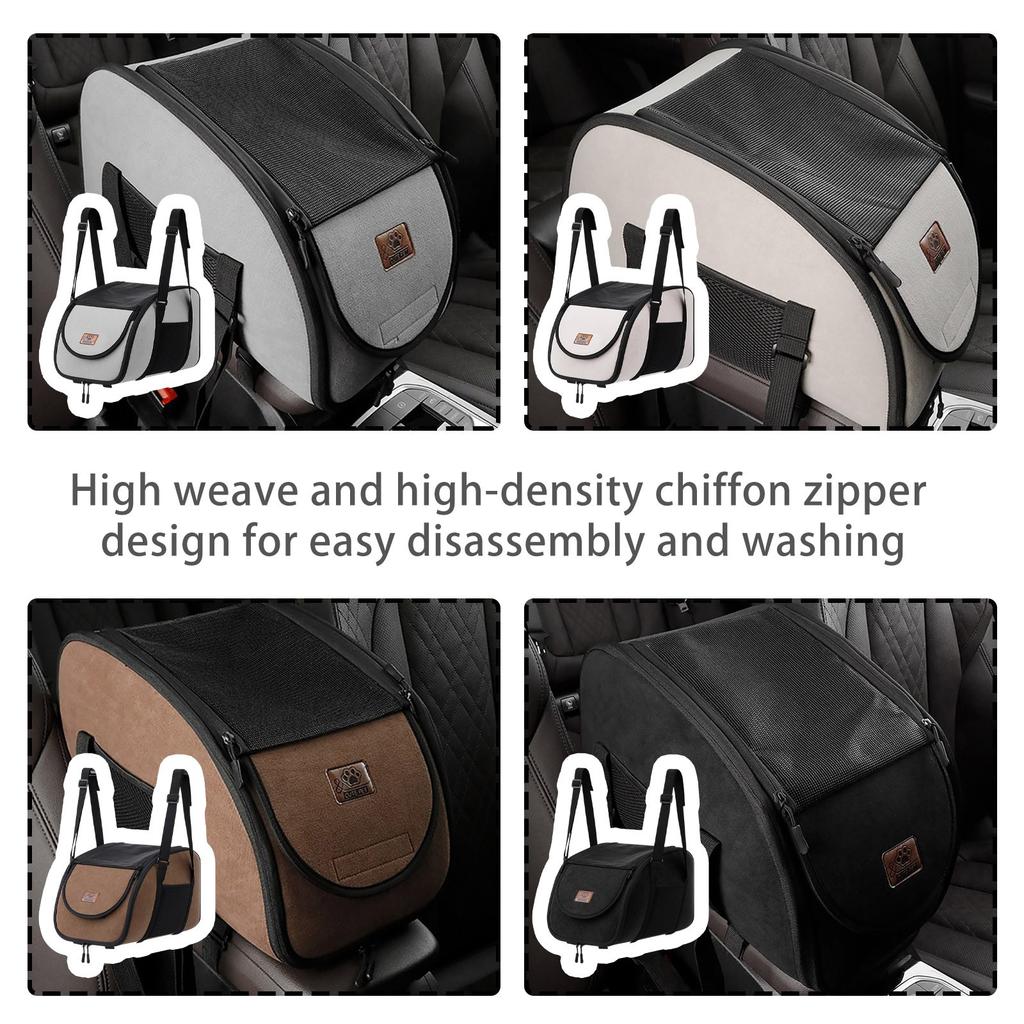 Переносная автомобильная кровать для маленьких собак и кошек