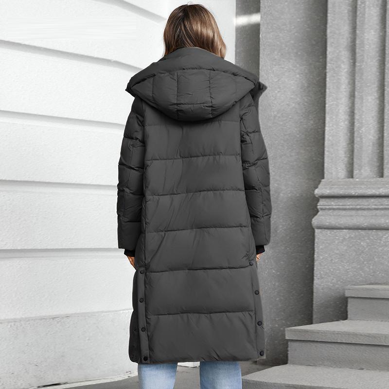 Cinemore Women's Jacket Winter Warm Long Parkas Hooded Outerwear Female Clothing Fashion Down Jacket Women Coat Unisex 88602