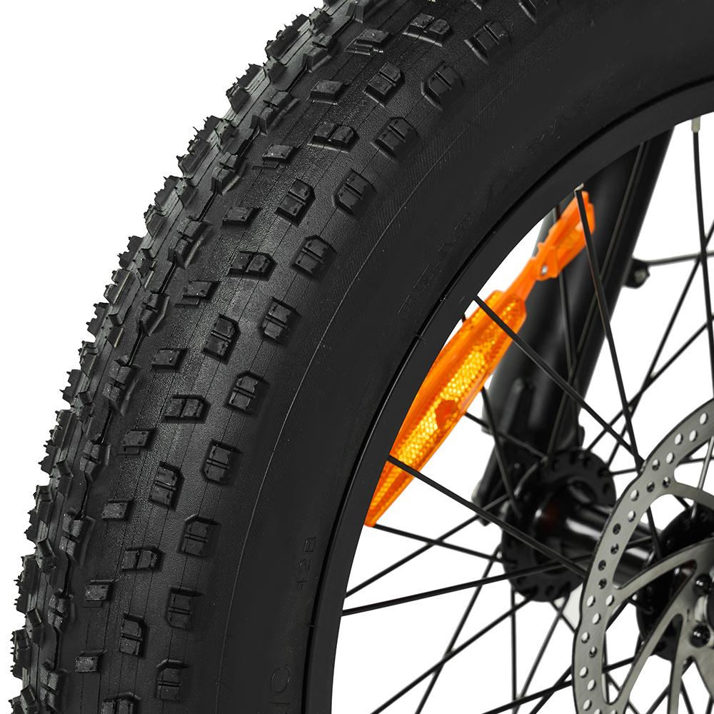 Электровелосипед Pixar Super 500 Вт Мотор 30 Ач Взрослый Электровелосипед Максимальный Запас Хода 100 км Максимальная Скорость 25 км/ч Нагрузка 120 кг 20"x4.0" Черный