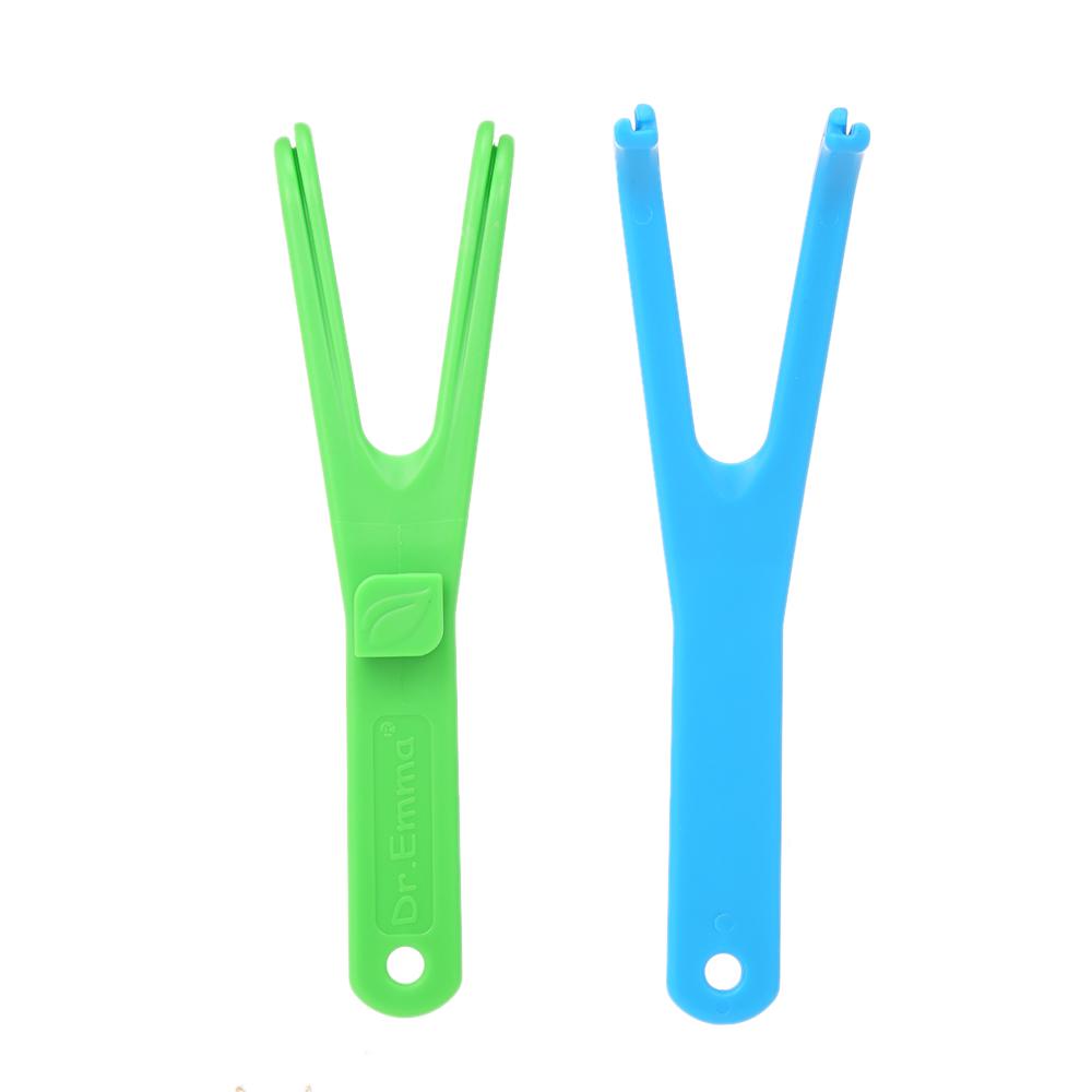 Dental Floss Holder Aid Oral Hygiene Toothpicks Holder Teeth Cleaning Tools