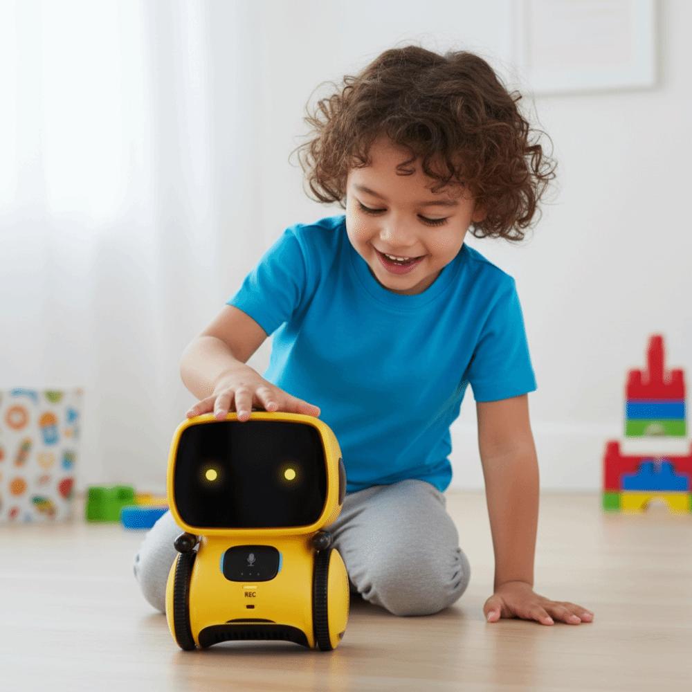 Dance Function Smart Robot Touch Control Interactive Robot Robot Toy Emo Robot For Kids
