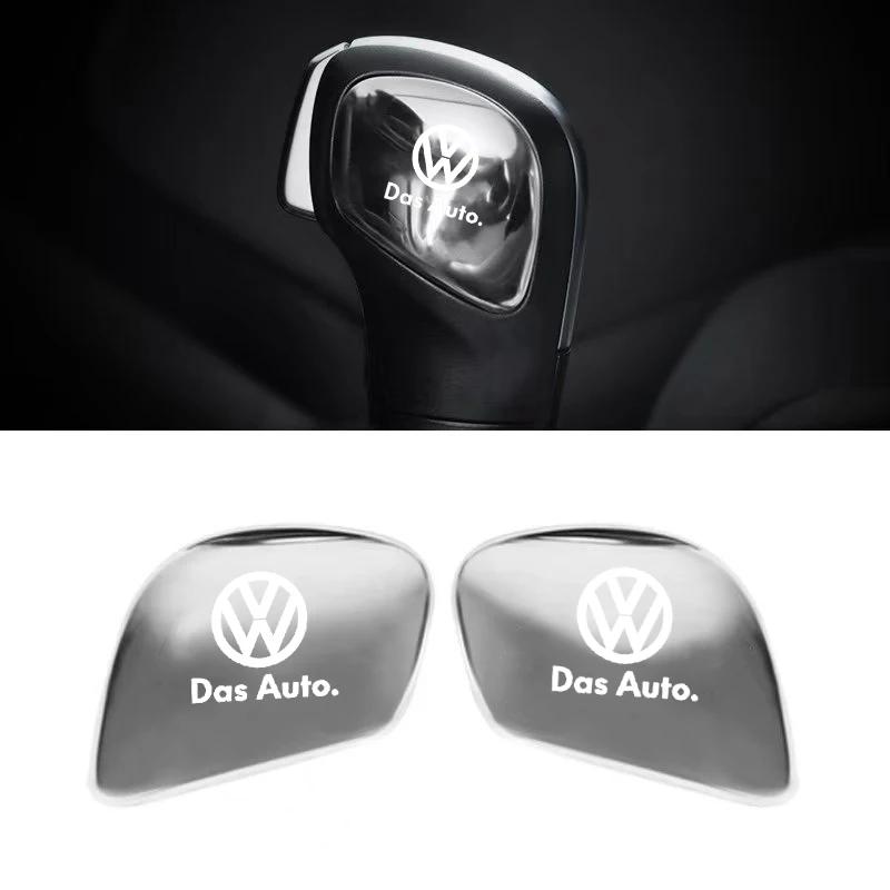 2026 Hot For Volkswagen VW Car Gearbox Control Gear Lever Stickers Shift Stick Handle Accessories For VW GTI Polo Golf Passat Ti