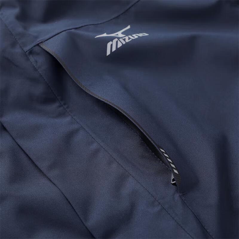 Mizuno Мужская куртка 3-в-1 с капюшоном, ветрозащитная, водонепроницаемая, теплая, для активного отдыха