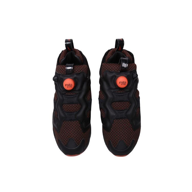 Reebok Instapump Fury OG Black Blood Orange Кроссовки унисекс Белые DV6599