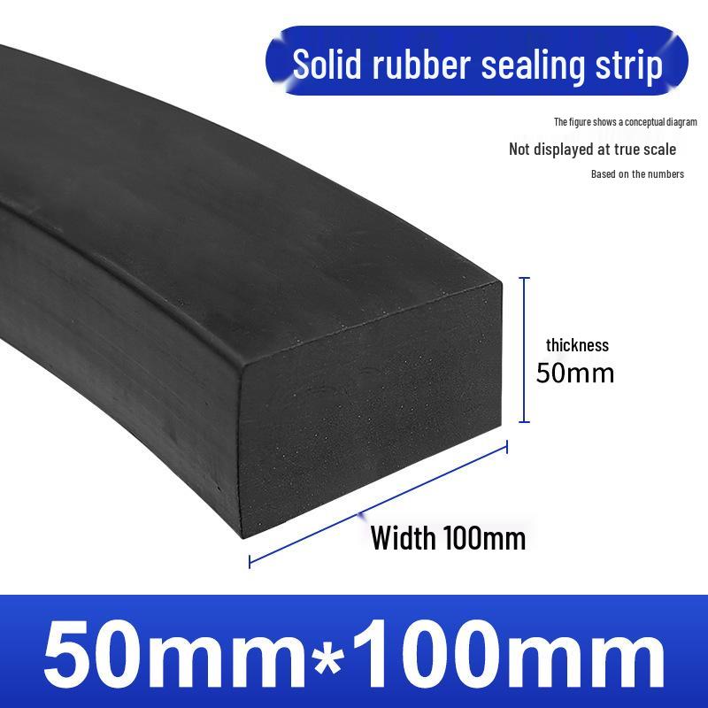Nitrile Rubber Strip: Oil & Pressure-Resistant Shock Absorbing Glass Pad for Sealing & Joint Support