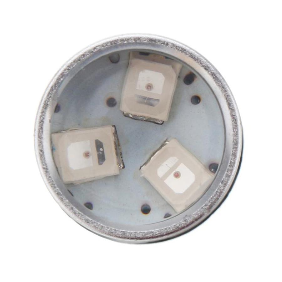 2pcs T20 7443 W21/5W Red LED Taillight Flashing Strobe Blinking Brake Stop Light