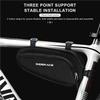 Bicycle Triangle Bag Waterproof Rainproof Durable Cycling Tube Frame Pouch Bag MTB Road Bike Frame Front Bag Outdoor Sport Pouch
