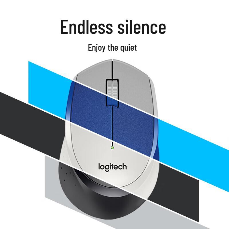 Logitech Беспроводная мышь M330 Silent Plus