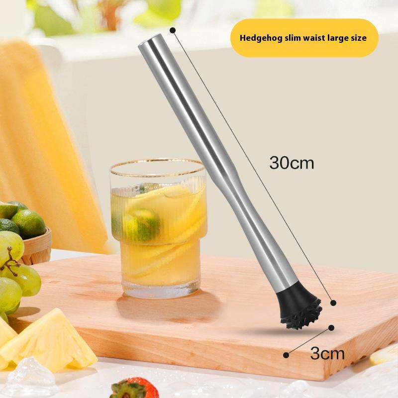 Молоток для лимона из нержавеющей стали, дробленый фруктовый мороженый, бар для молока, чая, дробилка для коктейлей, палочка для смешивания