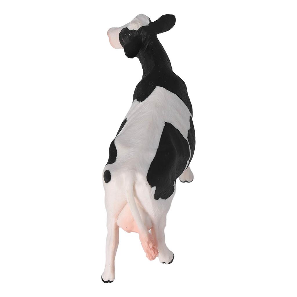 Solid Simulation Cow Model Vivid Plastic Children Farm Animal Model Toy for Imagination and