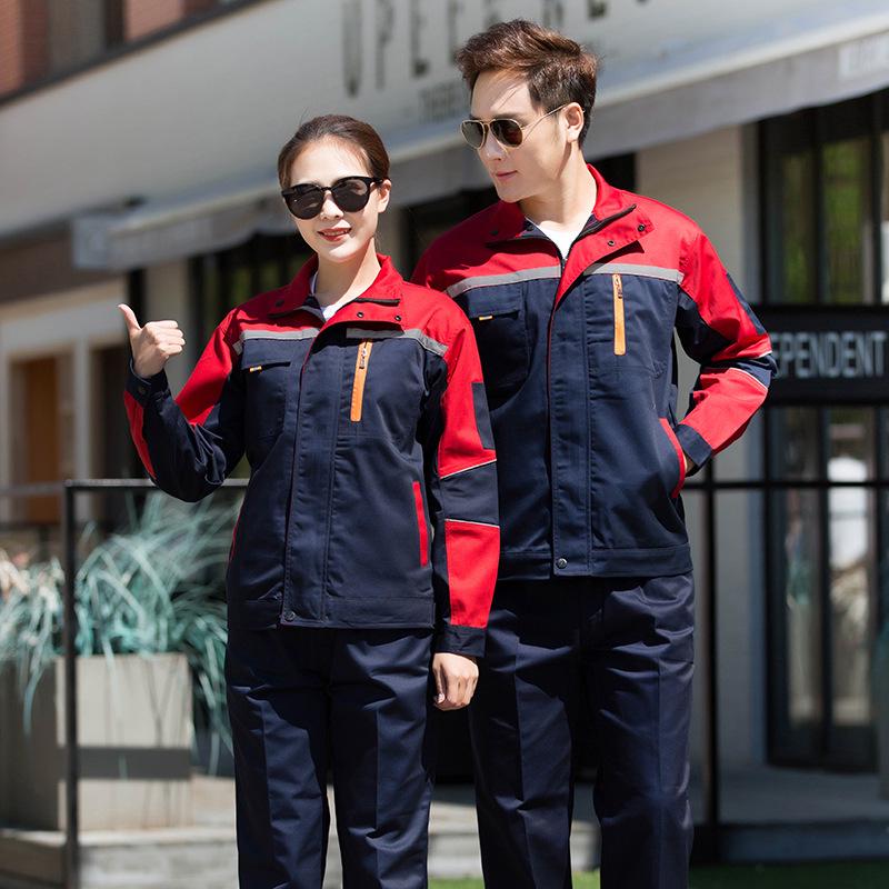 Грязеотталкивающий светоотражающий комплект рабочей одежды для осени/зимы - Прочная одежда для строительства и авторемонта