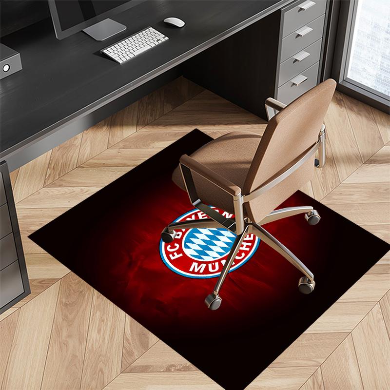 Football club logo Printed Absorbent Washable Carpet, Non-Slip Bathroom Mats, Kitchen Rugs, Yoga Mat,Living Room Entrance, Camping Picnic Rugs