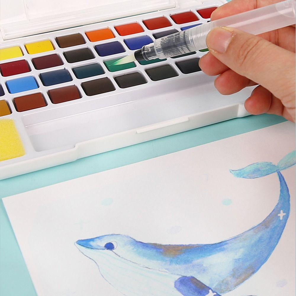 Portable Watercolor Pigment Kit Professional DIY Painting Watercolor Kit Art Supplies