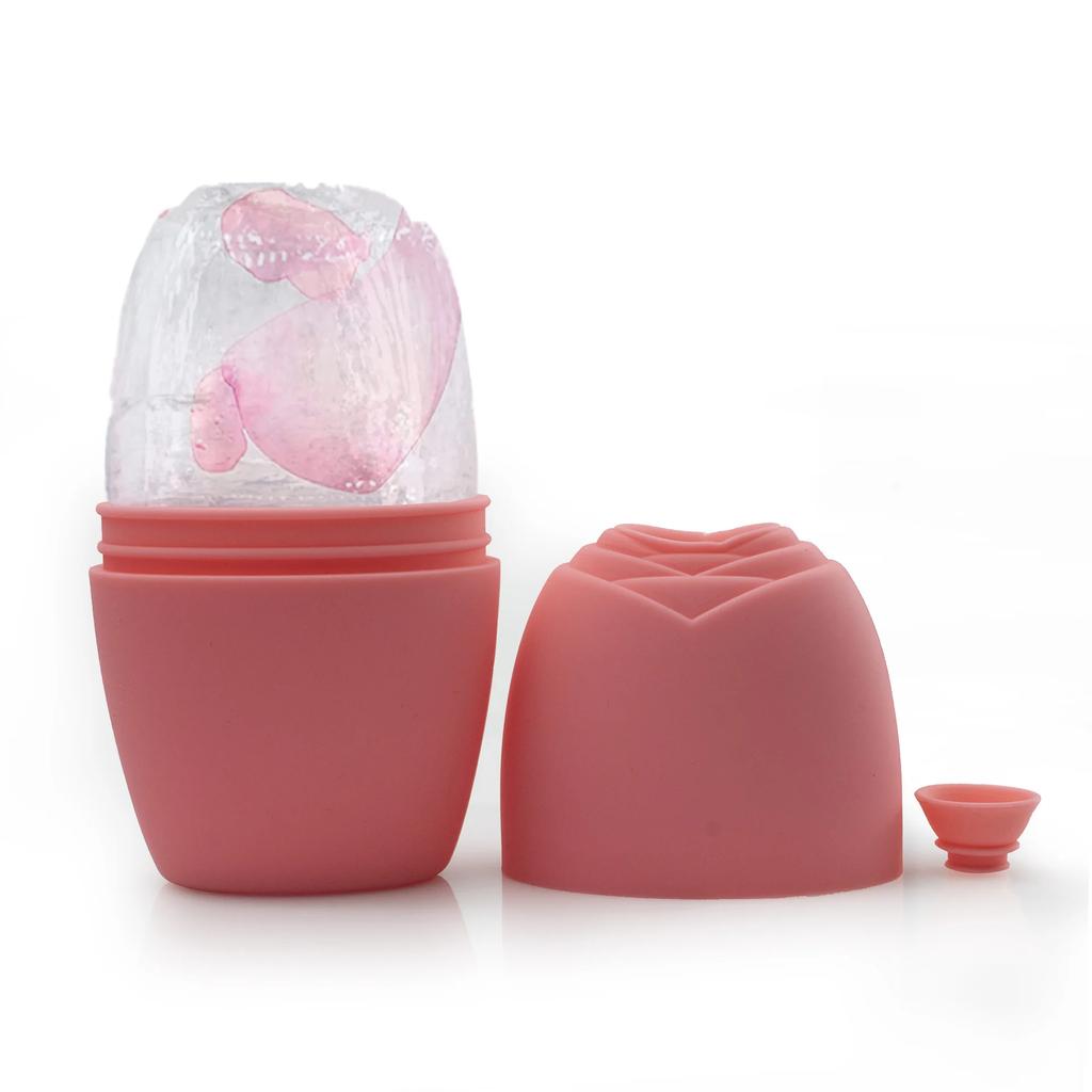 Силиконовый ролик для льда для лица, инструменты для контурной пластики лица, формочки для кубиков льда, ледяные шары, массажер для глаз и тела, косметический инструмент для ухода за кожей