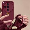 Милый 3D Золотой Конь С Шнурком Чехол Для Телефона Для OPPO Find X9 X8 X8S Plus X7 Ultra Pro Чехол Find X7Pro