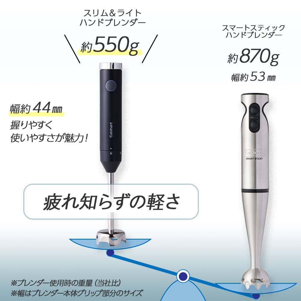 Cuisinart Slim Light Multi Ручной блендер Черный & HB-504KJ