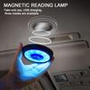 Universal Car LED Reading Lamp Round Ceiling light USB Charging Waterproof Magnet Interior Lighting Atmosphere Light