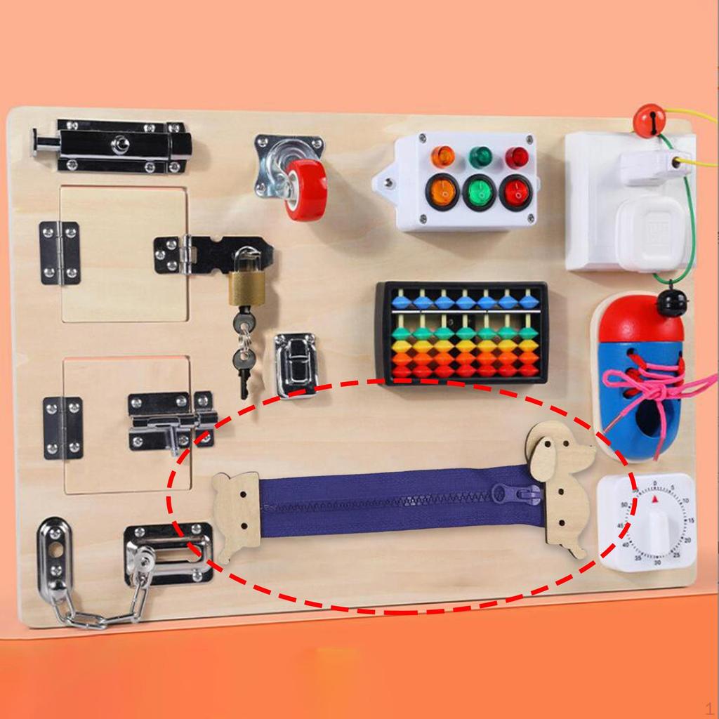 Busy Board Accessories Learning Skill Toy Teaching Aids Early Educational Toys for Gifts