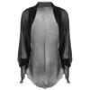 Womens Shrugs Boleros for Evening Beach Chiffon Shawl Bolero Pleated Shawl Open Front Cardigan Cover Ups