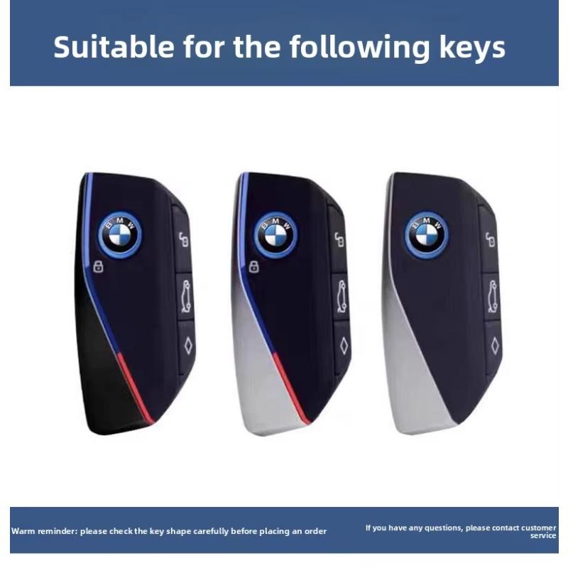 BBYX8 New 2025 Car Key Shell housing For BMW I7 X7 735i 740i G07 LCI IX I20 X1 U11 7 Series G70 G09 XM U06 G81 Key Case Bag accessorie