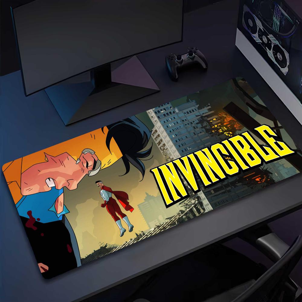 Mousepad Mat Non-slip Lockedge Office Student Gaming Thickened Large Writing Cushion Invincible Cartoon Mouse Pad