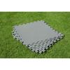 BESTWAY Bestway Lot de 9 tapis de sol pour piscine - 50 x 50 cm - gris