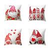 Наволочки с рождественской тематикой Аксессуары для автомобиля Офис Санта-Клаус Гостиная Диван Домашние наволочки