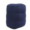 Inflatable Foot Rest Double Valve Blue PVC Flocking Washable Inflatable Travel Foot Rest Pillow for