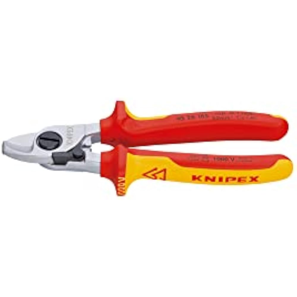 Knipex KNIPEX изолированный кабельный резак (с весной) 1000В (SB) 9526-165