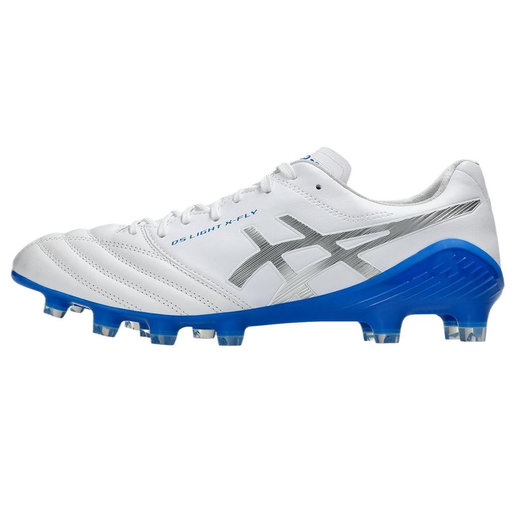 Asics Ds Light X-Fly 5 Comfortable Shock Absorption Soccer Shoes Men Soccer Shoes White Gray 1101A047-106