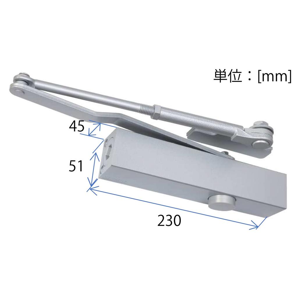 Nippon Door Check Manufacturing Nippon Door Check Manufacturing New Star Replacement Door Closer Silver Co., Ltd. Co., Ltd. PSX-3