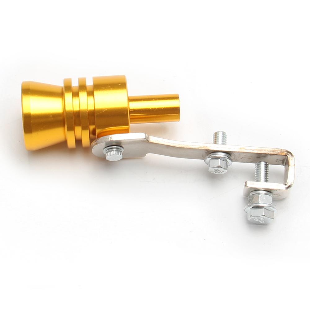 Универсальный автомобильный черный свисток с турбо-звуком, устройство для переоборудования автомобиля, симулятор турбо-звука выхлопной трубы, турбо-глушитель со свистком S/M/L/XL