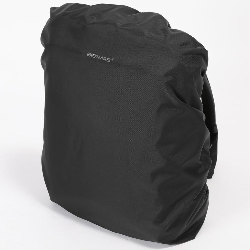 Деловой рюкзак Bermas DULITE FLEX 2-слойный, 39 см, водоотталкивающий, черный, один размер