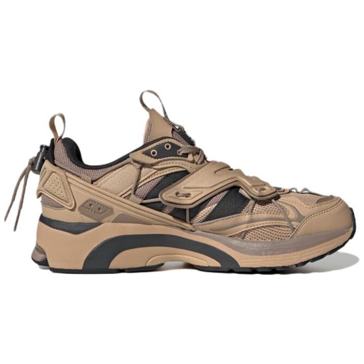 Adidas Spiritain 2000 Легкие Ретро Ткань Кожа Прочные Нескользящие Низкие Повседневные Кроссовки для Бега Унисекс Черный Коричневый HP2637