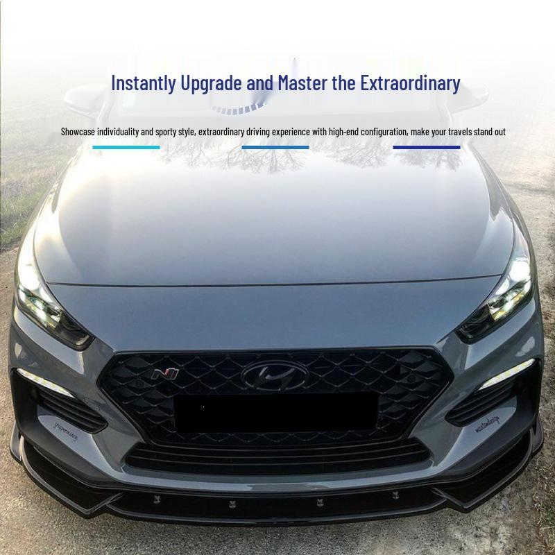 Modern Front Bumper Splitter Lip: Cross-Border Modified Parts