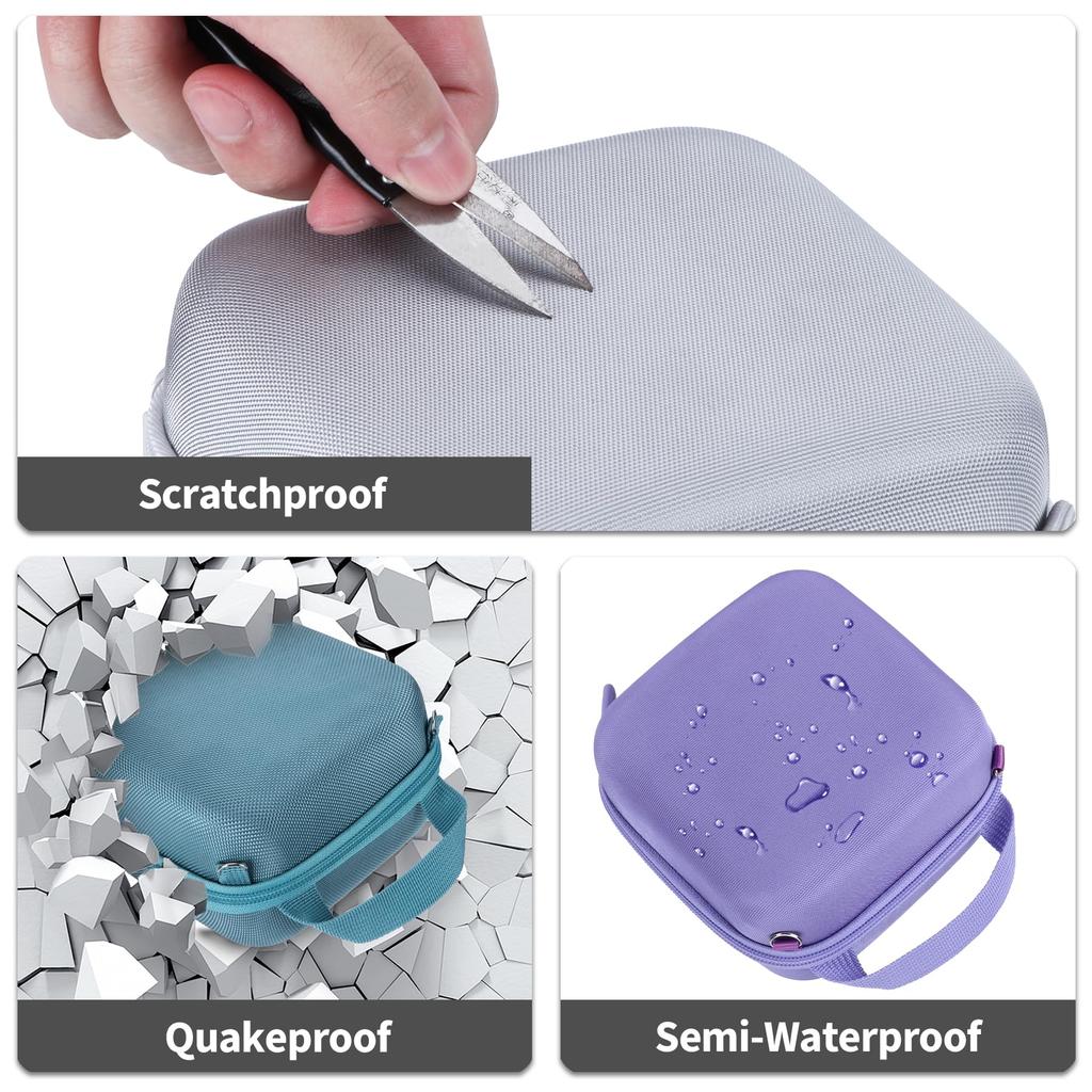 Чехол для хранения Lebakort, совместимый с Fujifilm FUJIFILM instax mini 12 11 Cheki, мгновенная камера, синий / (Пастельный чехол)