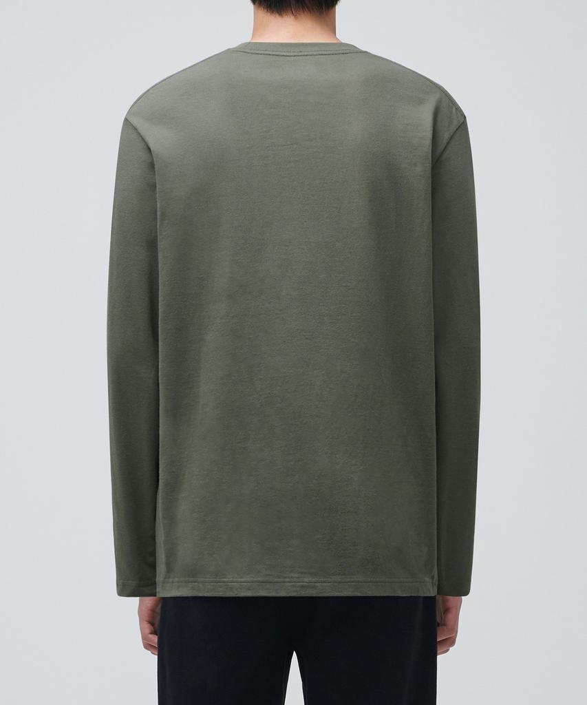 MUSINSA STANDARD Basic Long Sleeve T-Shirt [Light Khaki]