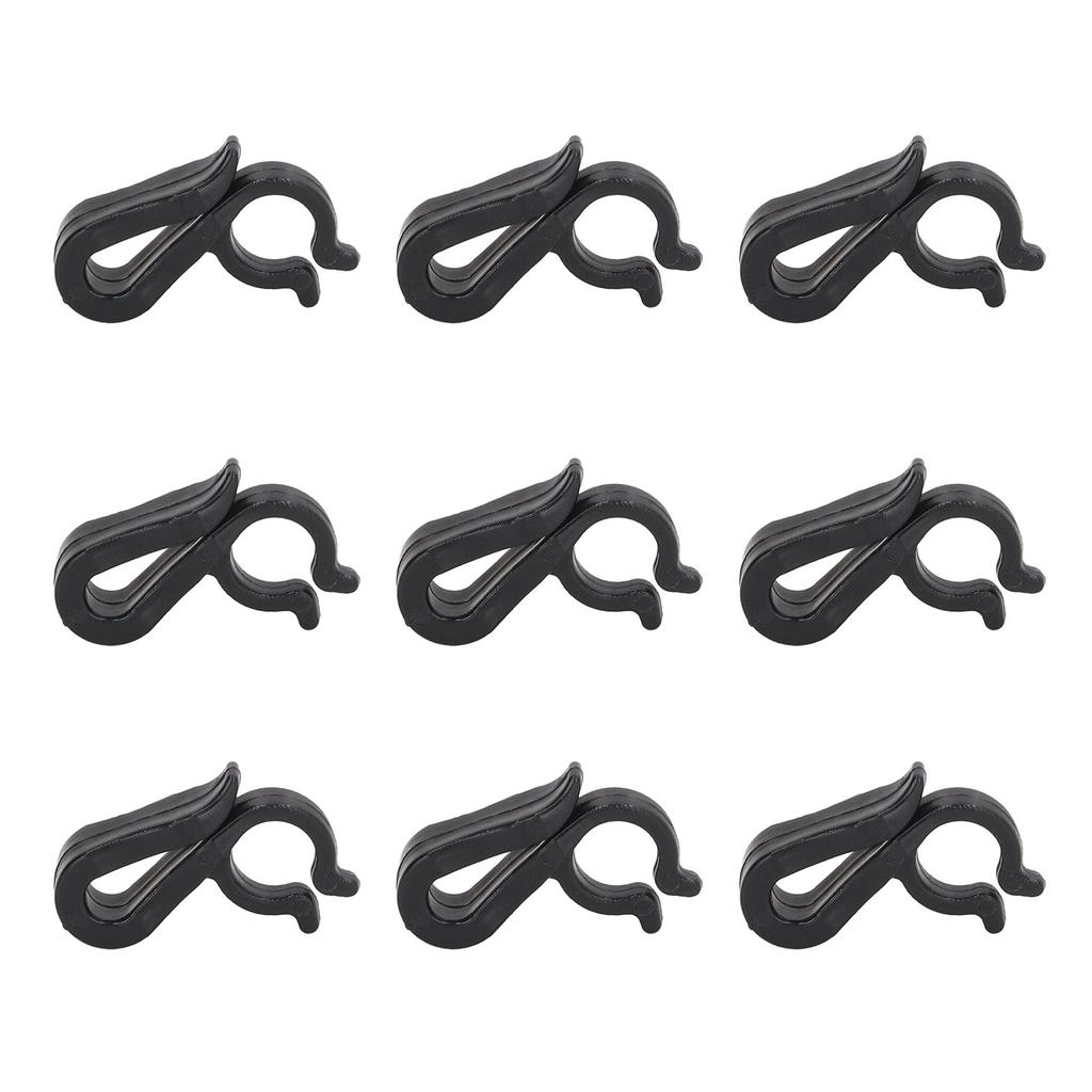 120 Pcs Christmas Light Clips Reusable Waterproof Plastic Outdoor Hanging Christmas Light Clips Holiday Party Decoration