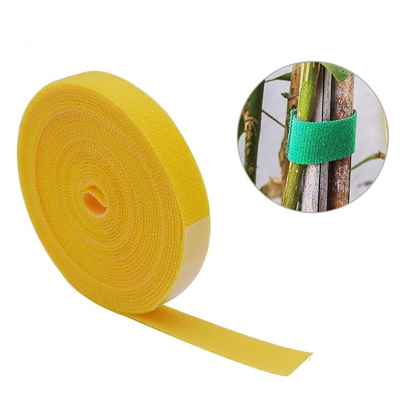 1/3 м зеленый садовый шпагат обвязки для растений нейлоновый бандаж для растений садовый крючок петля бамбуковая обертка поддержка садовые принадлежности
